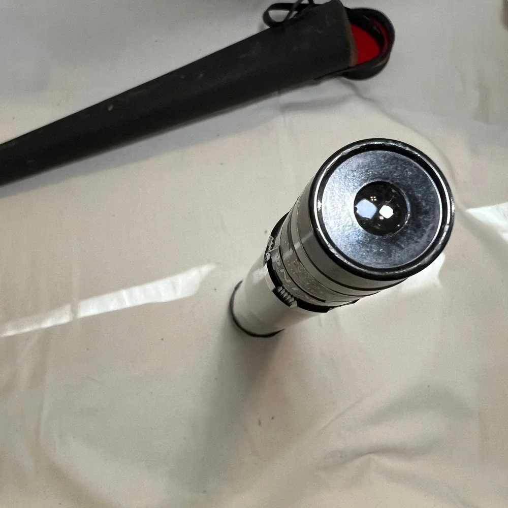 VTG 1960s View King‎ Telescope Japanese Silver Zoom 15x-45x40mm COATED JAPAN GUC